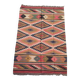 Kilim rug in jute and cotton. 160cm x 250cm