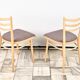 Set of 4 Wooden Chairs JITONA, 1960s, Czechoslovakia