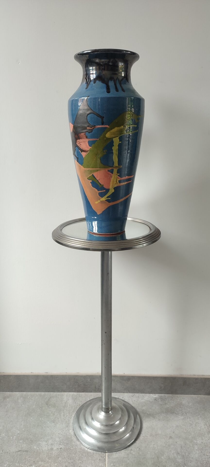 Large ceramic vase of 39 cm Atelier Thomas BUXÓ (1970)