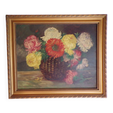 Nature morte au bouquet de fleurs