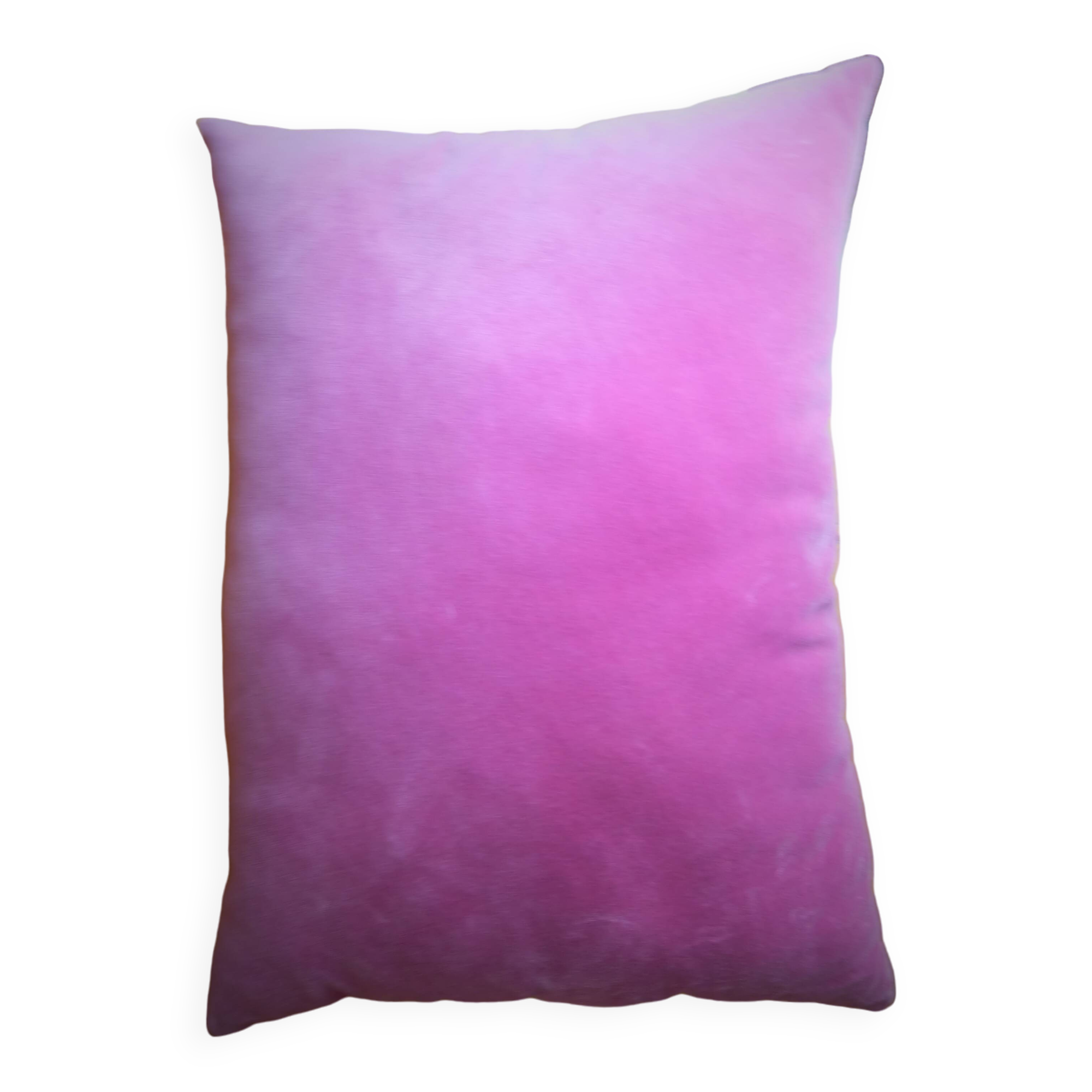 fuschia cushion