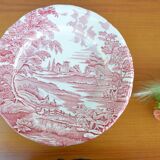 Set of 6 English style plates, kesteloot birthday