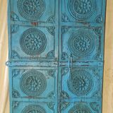 Old wooden door