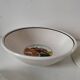 Set of 5 Italian ceramic dishes with country decor