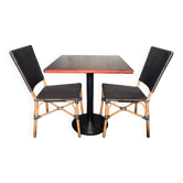 Bistro table + 3 chairs