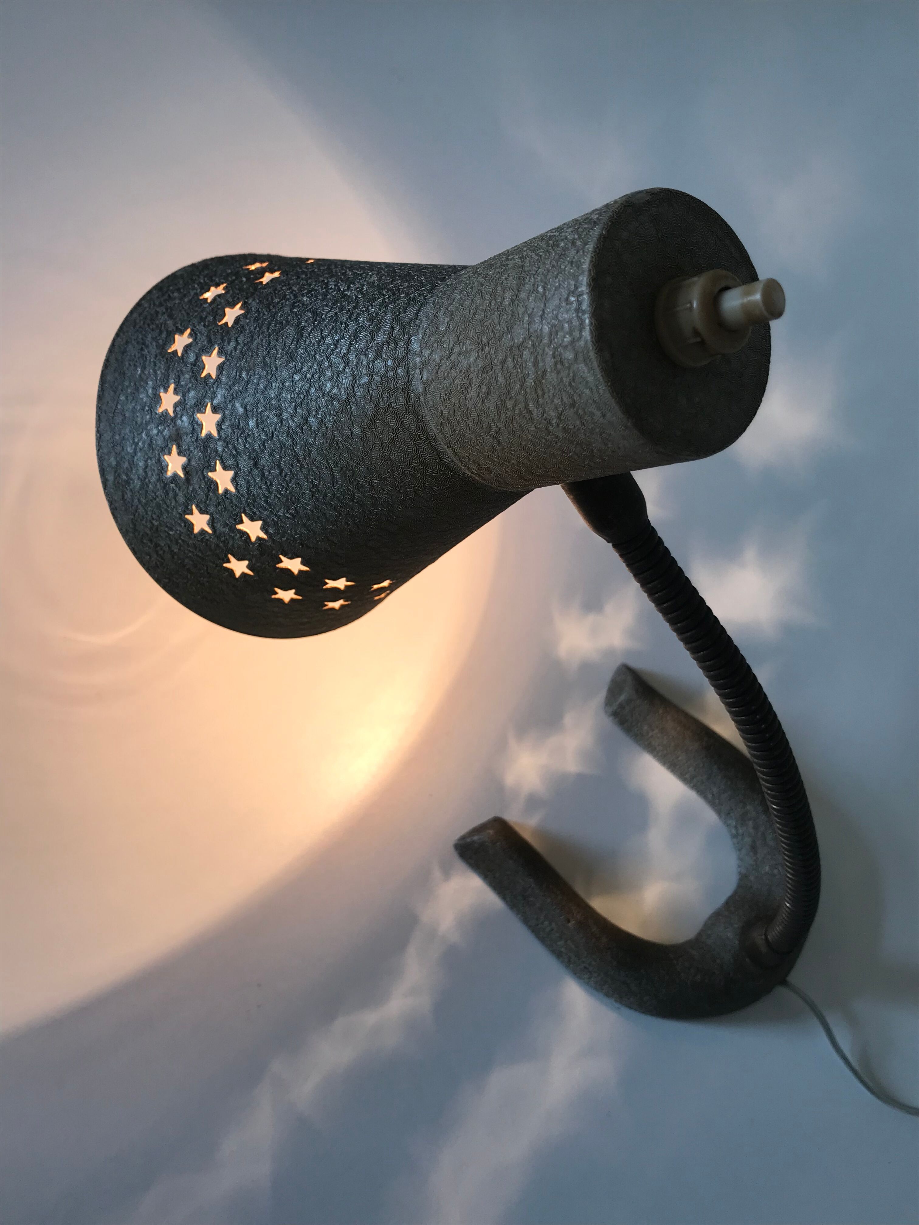 Vintage lamp casserole 50s