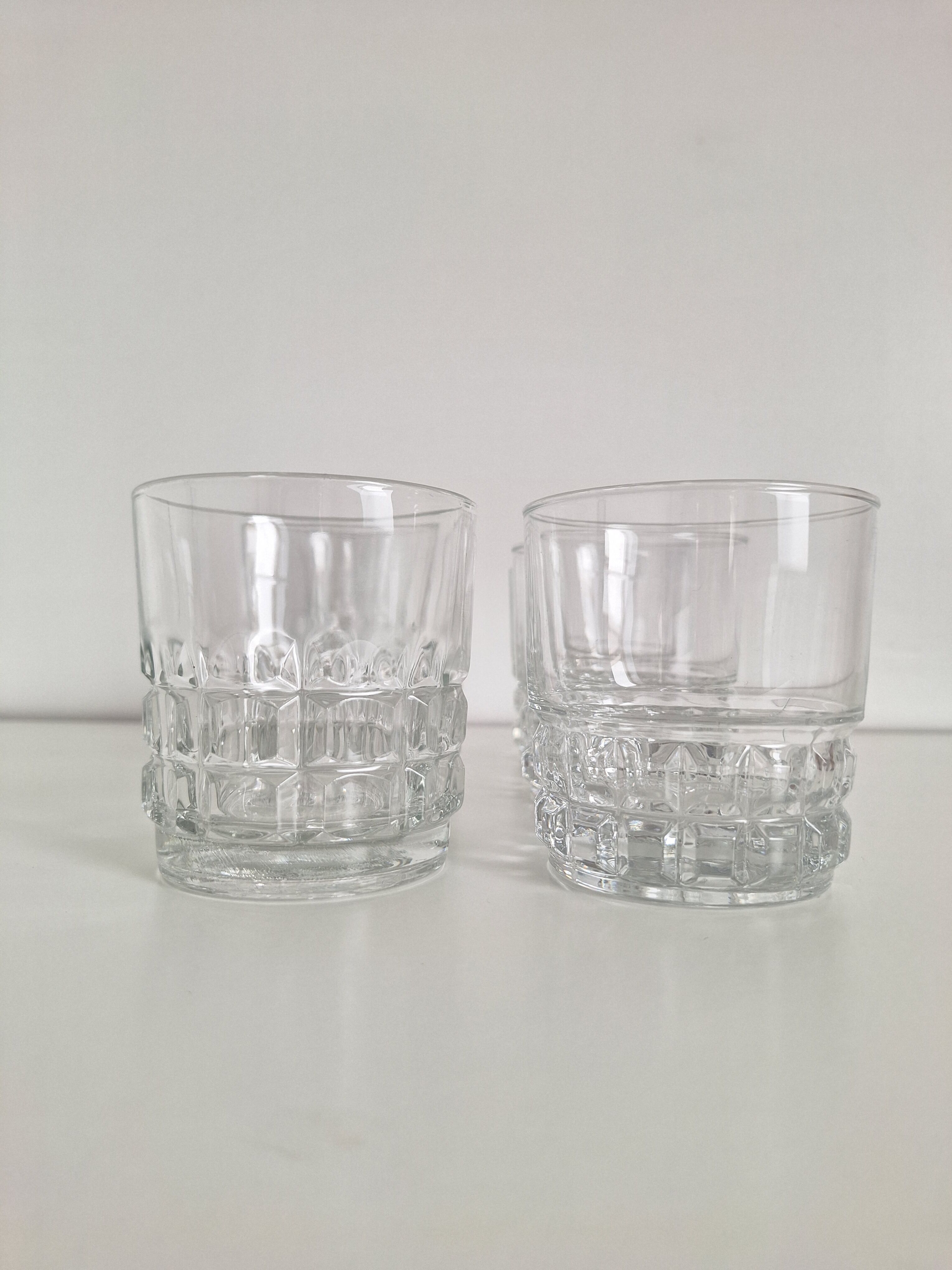 Art deco whiskey glasses