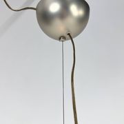 Set of 2 Mid Century Hanging Bol Lamps by Glashutte Limburg, 1970s