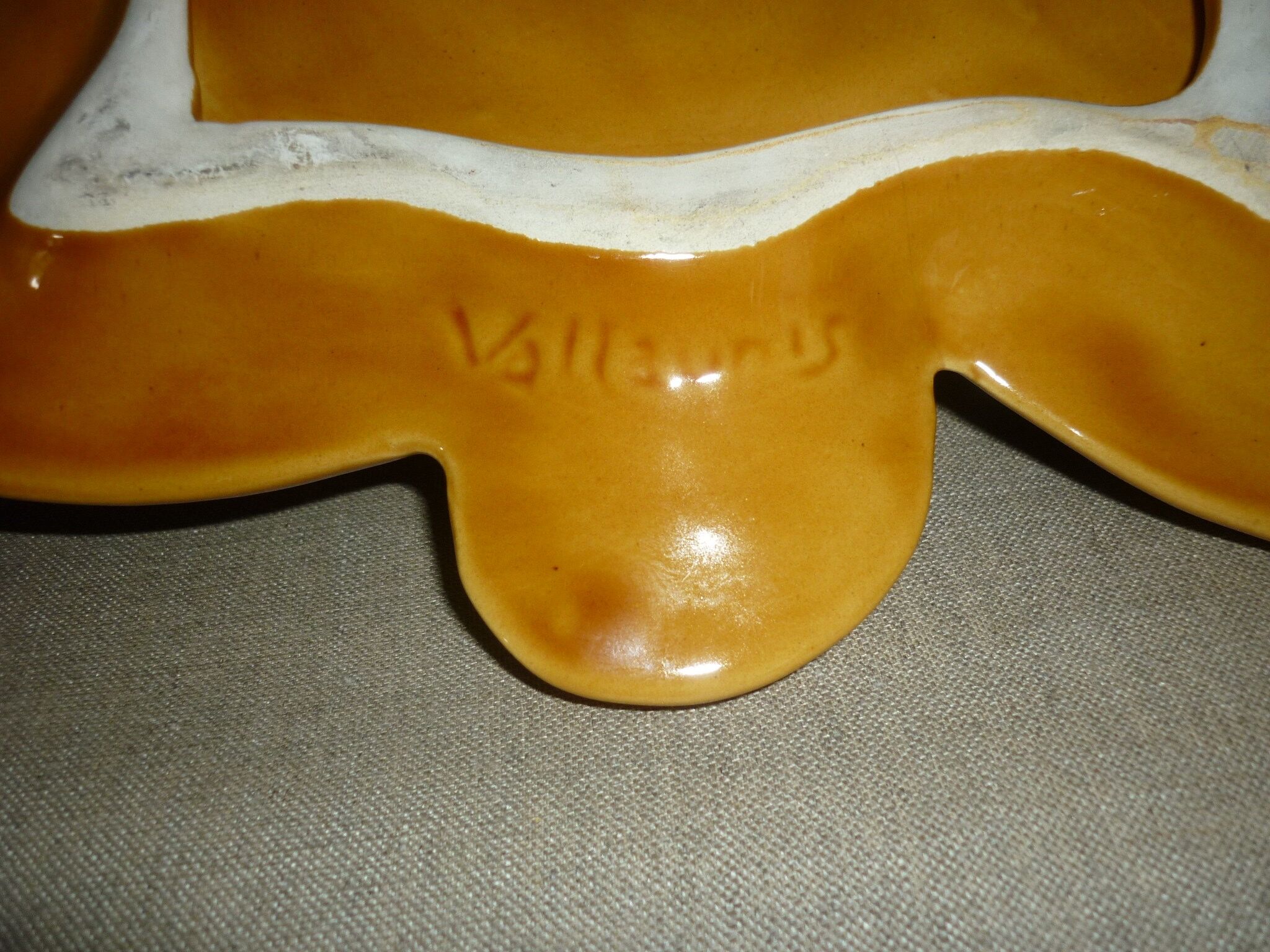 Plateau à fromage Vallauris vintage