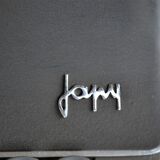 Japy portable metal anthracite 1960 portable writing machine
