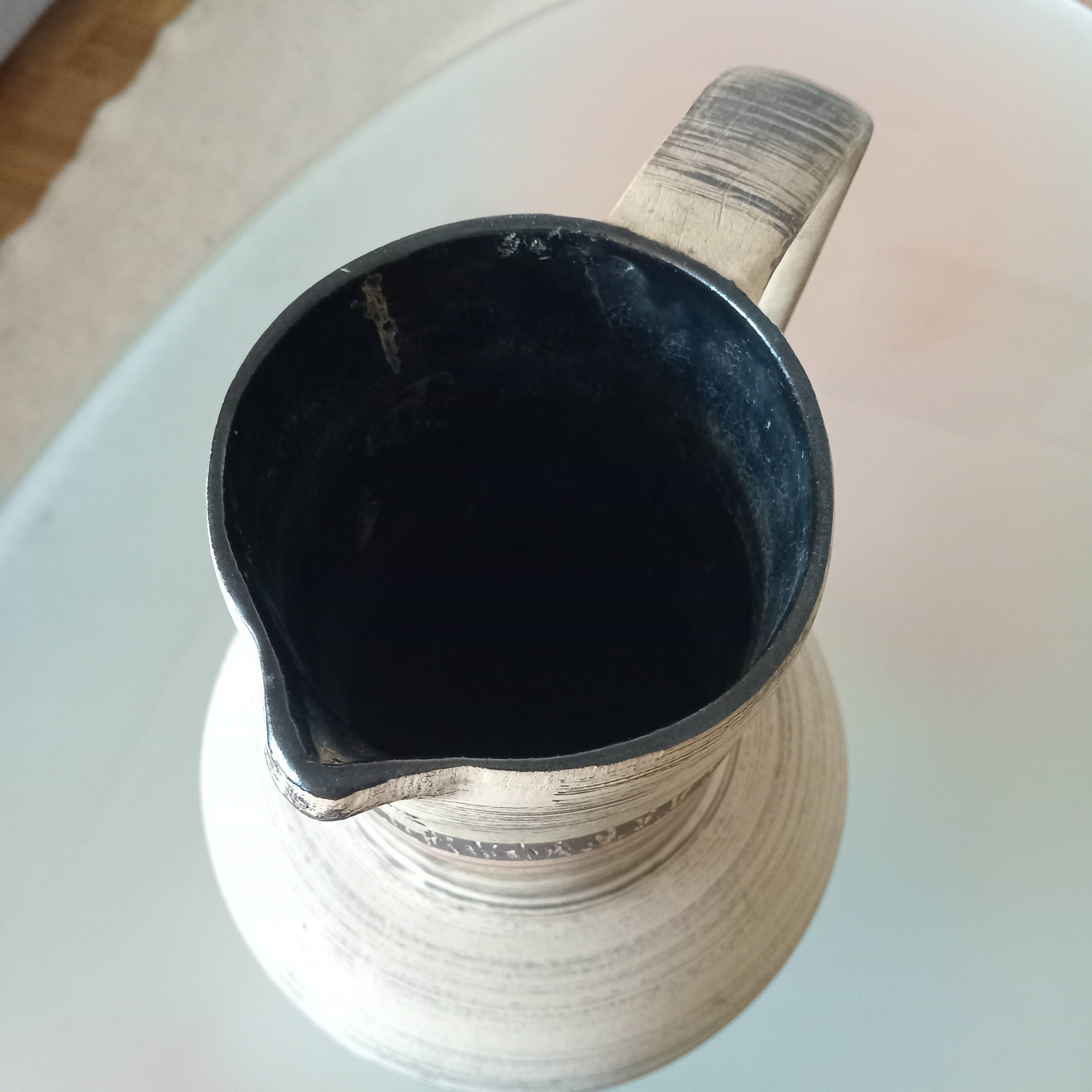 Large spara ceramic vase from the 70s