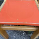 Children's chair school 70s