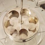 Christofle silver-plated condiment service