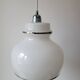 White opaline pendant light