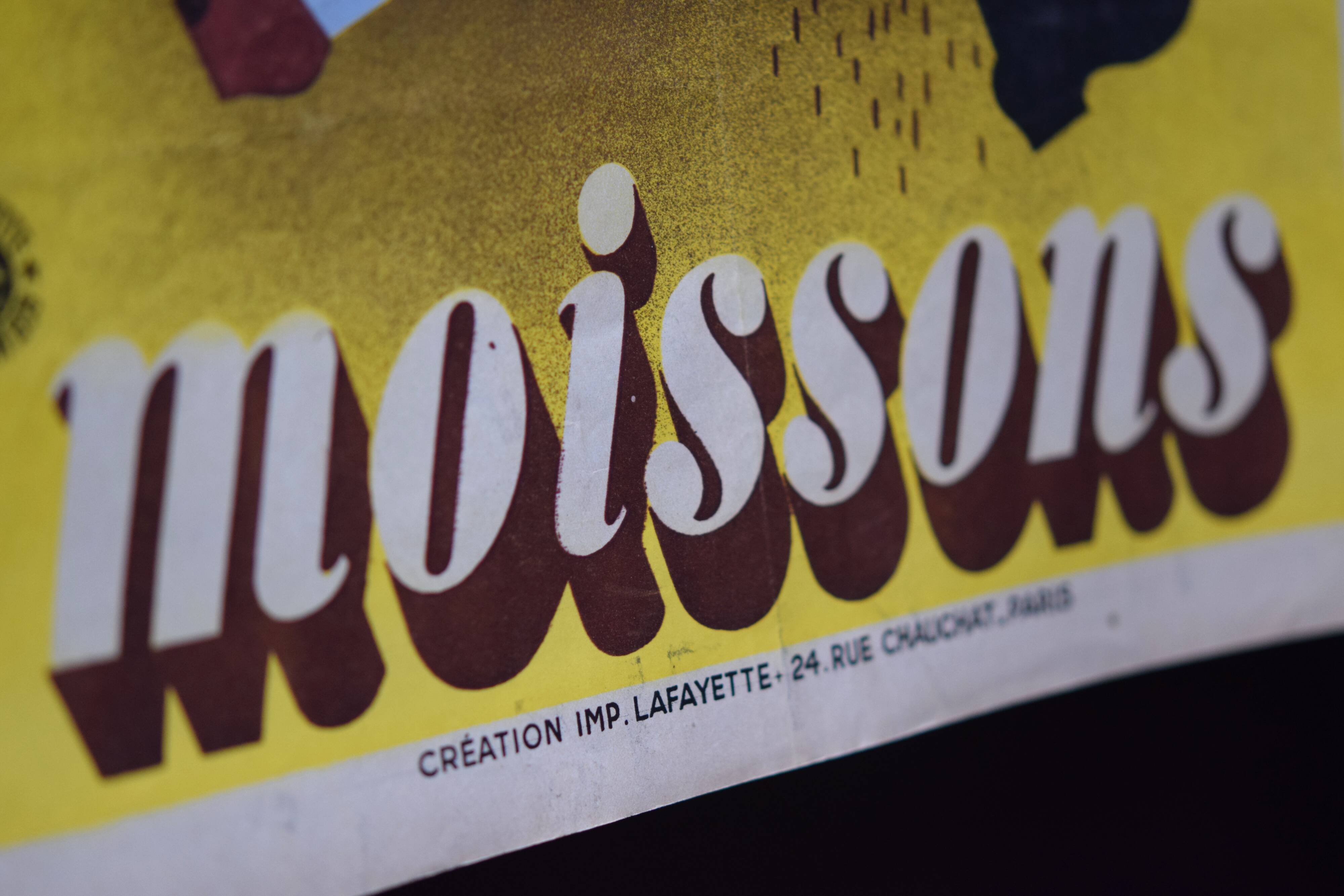 Affiche loterie nationale 1939 « Moisson »