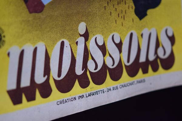 Affiche loterie nationale 1939 « Moisson »