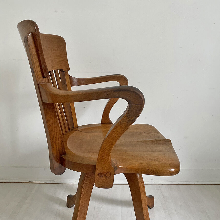 Vintage American office chair, 50's