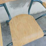 Paire de fauteuils de maître d'école