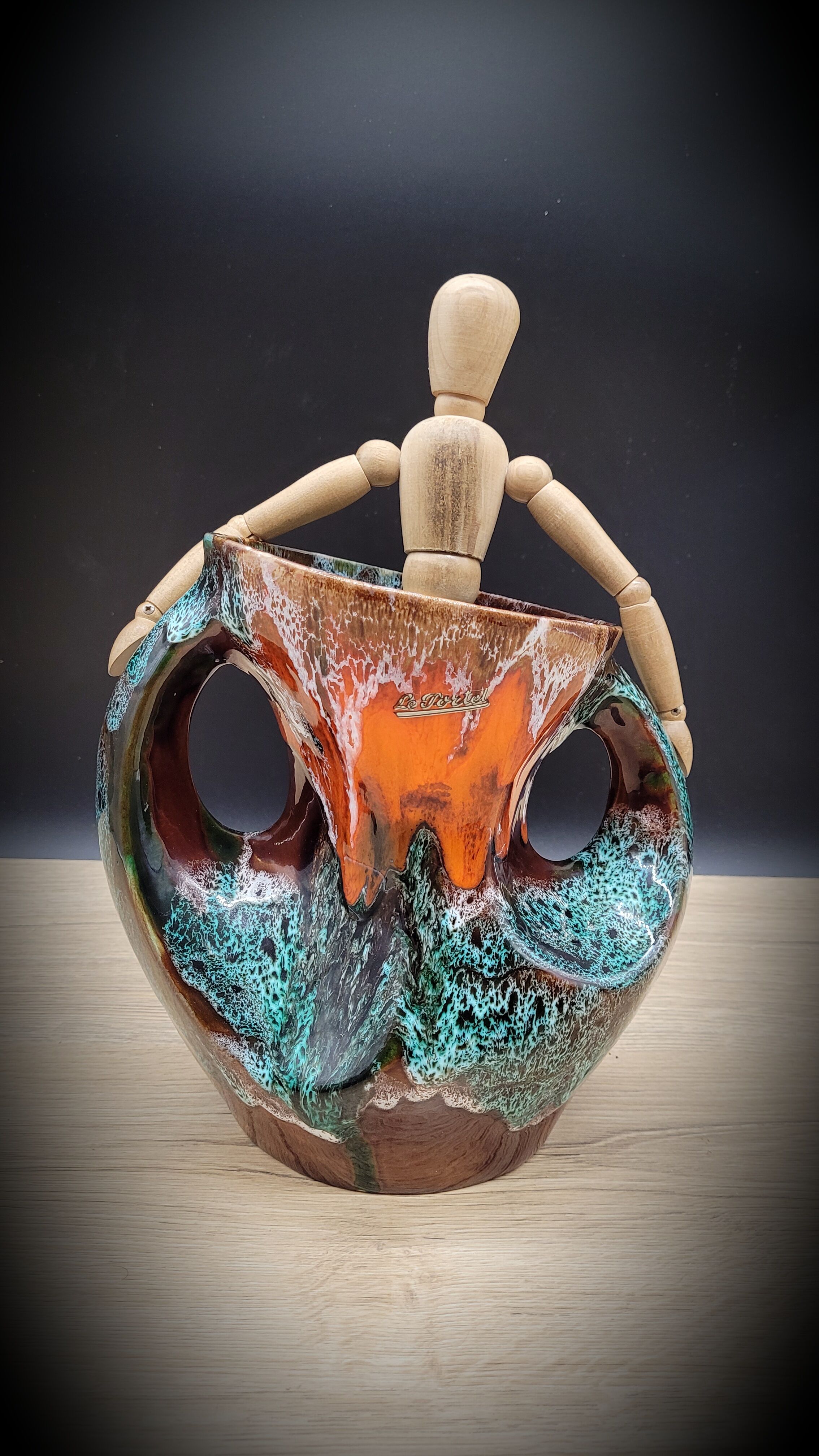 Le Portel ceramic vase