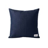 Navy blue and beige Kachin cushion cover (RIDA)