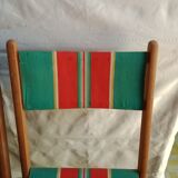 Vintage camping folding chairs