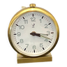 Small brass Jaz mechanical alarm clock