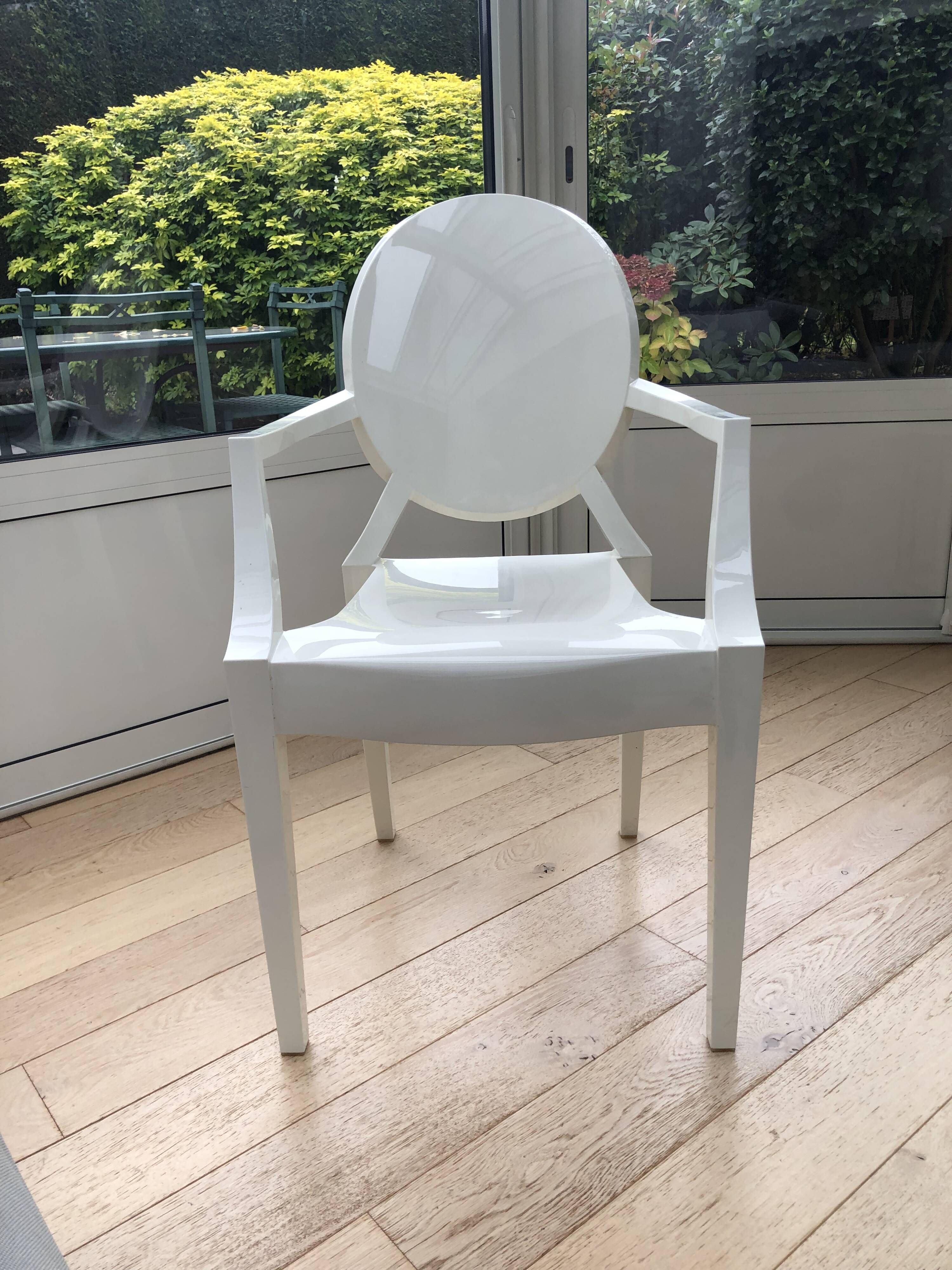 4 Kartell Louis Ghost chairs