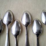11 Apollo silver-plated coffee spoons