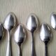 11 Cuillères à café en métal argenté Apollo