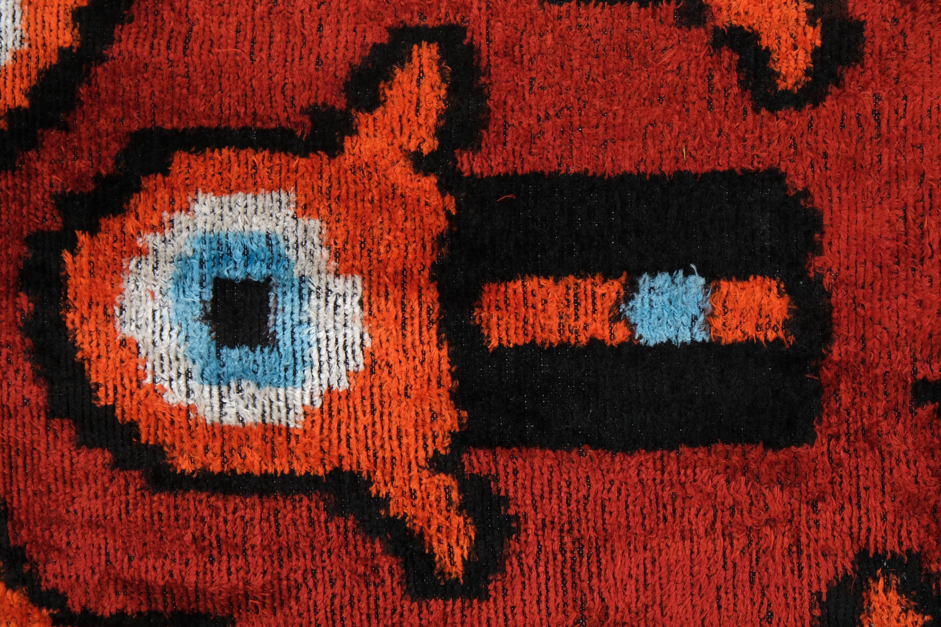 Paire de coussins Ikat