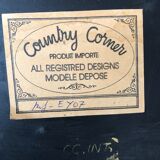 Country Corner Train Coat Rack