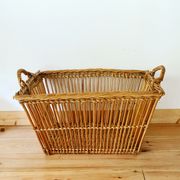 Panière vintage en rotin