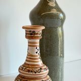 Duo VASES Ceramic sandstone Vintage craft