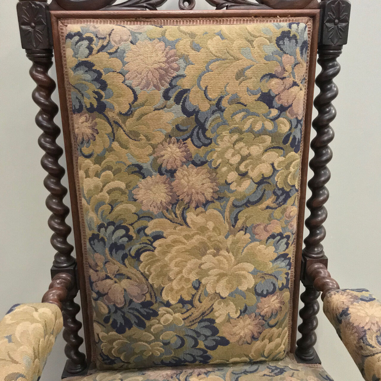 Rosewood armchair
