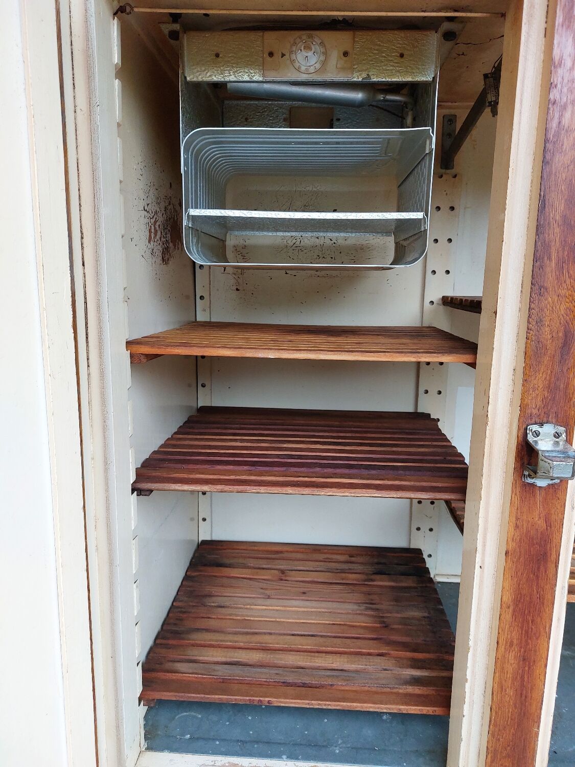 Wooden fridge furniture