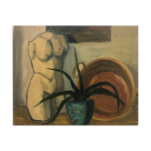 Painting painting XXth workshop sculpture still life