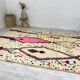 Colorful handmade wool Berber rug 320 X 180 CM