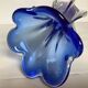 Vase corolle bleu Murano