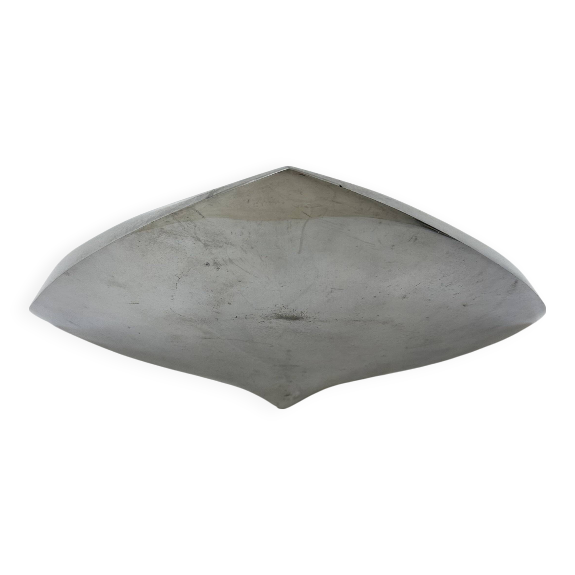 Modern French Polished Chrome wall Lamp by LG, Paris France