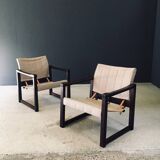 Diana Safari Lounge Chairs attributed to Karin Mobring for Ikea, 1970s, Set of 2