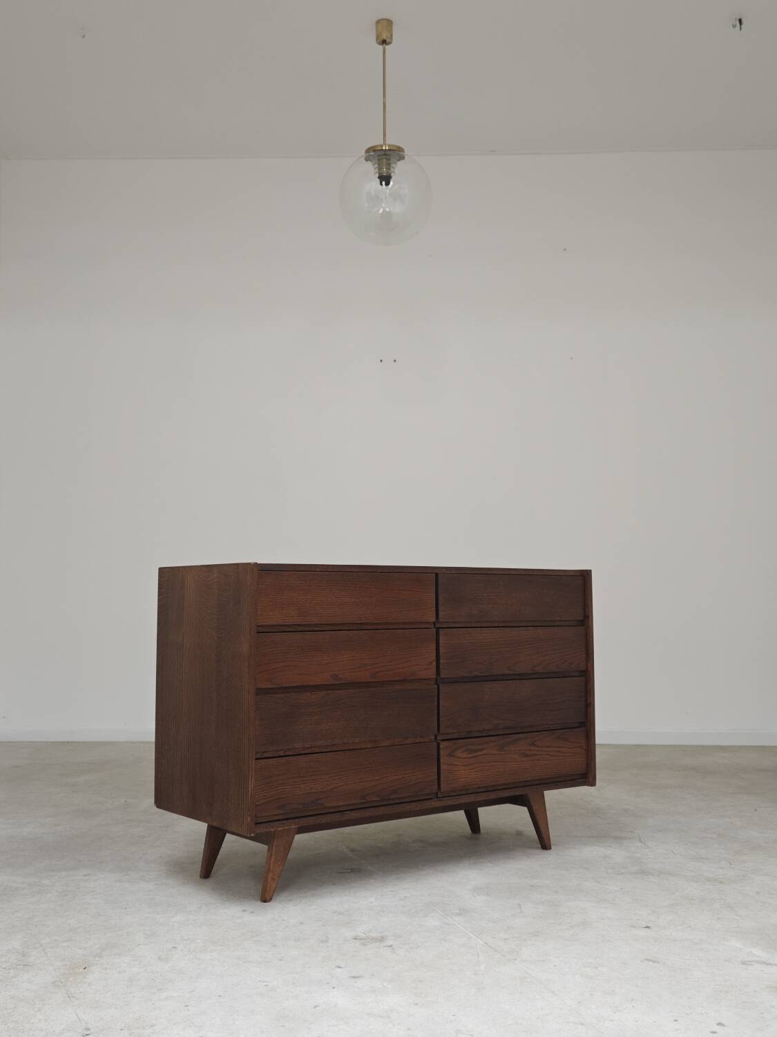 Commode / Buffet U 453 Dark Oak Jiri Jiroutek for Interior Prague 60s