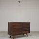 Commode / Buffet U 453 Dark Oak Jiri Jiroutek for Interior Prague 60s