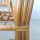 Pair of vintage rattan armchairs