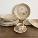 Vintage Autumn tableware from Saint-Amand – 16 pieces