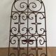Wrought iron picnic, wall lamp, candleholder