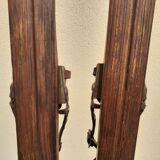 Old pair of wooden skis