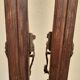 Ancienne paire de skis en bois