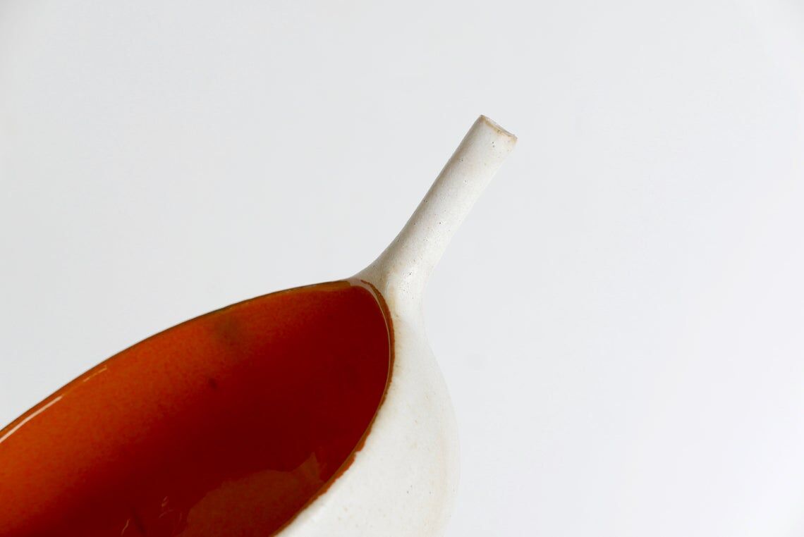 Ceramic empty pocket signed, 1970s