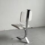 Mid-Century Modern Dining Chairs, Set of 4, France 1970s