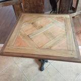 Old pedestal table